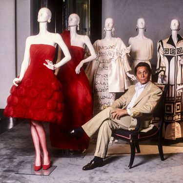 Valentino je poznat po haljinama naglašene siluete