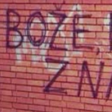 Urnebesan grafit na zidu u Hrvatskoj