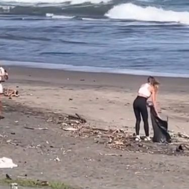 Influencerica na plaži