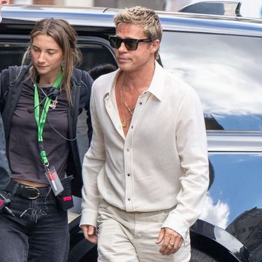 Brad Pitt na snimanju filma o Formuli 1