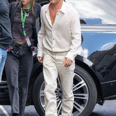 Brad Pitt na snimanju filma o Formuli 1