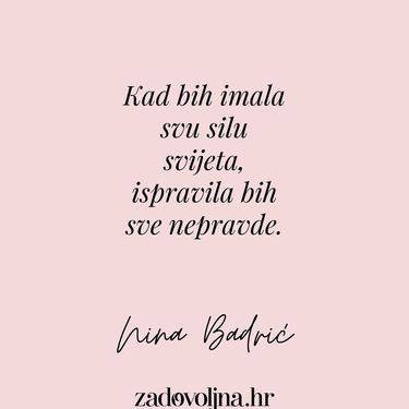 Citati Nine Badrić - 9