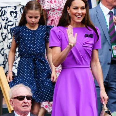 Princeza Charlotte i princeza Catherine na finalu Wimbledona