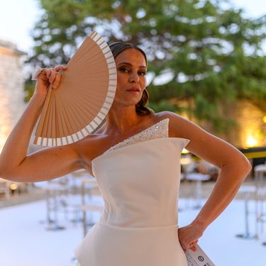 Mia Kovačić na Gali en Blanc u haljini Envy Room