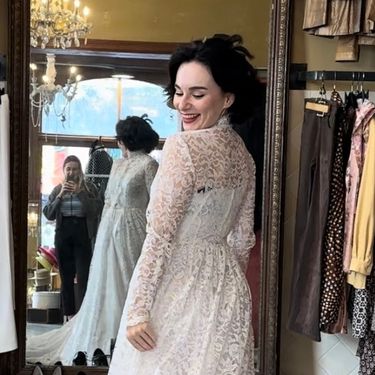 Nina Skočak u vintage vjenčanici