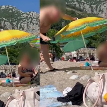 Čekić na plaži