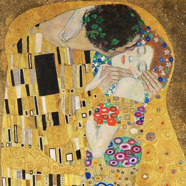 Gustav Klimt 'Poljubac'