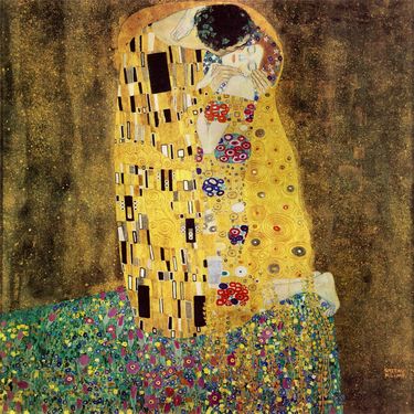 Gustav Klimt 'Poljubac'