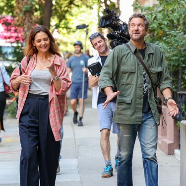 Katie Holmes i Joshua Jackson na snimanju novog filma 'Happy Hours' u New Yorku - 2