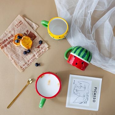 Šalica s motivom lubenice s AliExpressa