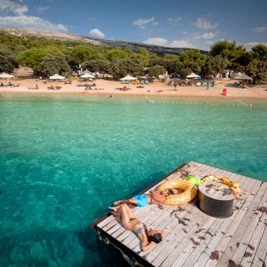 Zlatna plaža na otoku Pagu