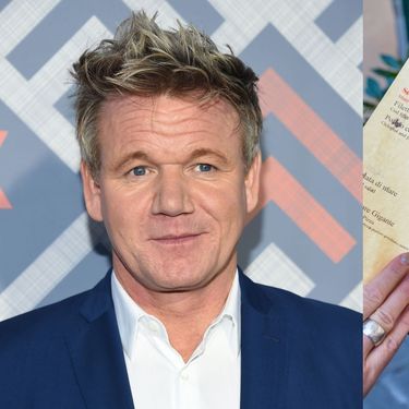 Kuhar Gordon Ramsay i jelovnik u restoranu