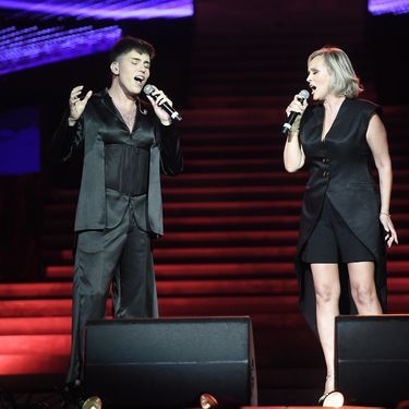 Vanna i Sergej na pozornici