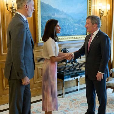 Felipe VI. i Letizia na sastanku s Charlesom H. Rivkinom