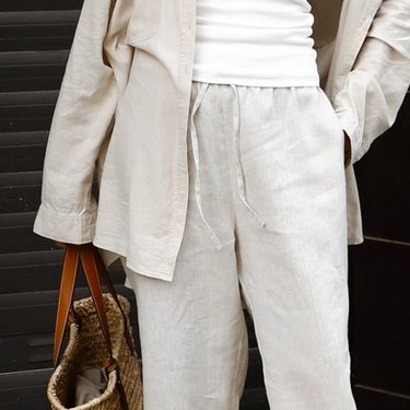 Lanene hlače popularan su izbor tijekom ljeta