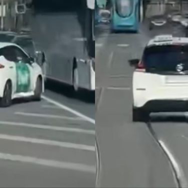 Vožnja taksista po Zagrebu u suprotnom smjeru