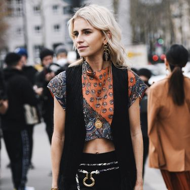 Prsluk u street style izdanju s Tjedna mode