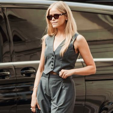 Prsluk u street style izdanju s Tjedna mode