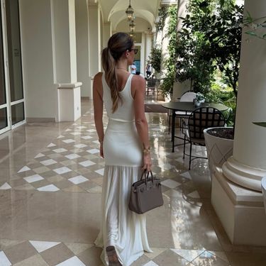 Adriana Ćaleta-Car u bijeloj haljini brenda Toteme