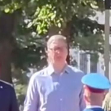 Predsjednik Srbije Aleksandar Vučić u neformalnom izdanju