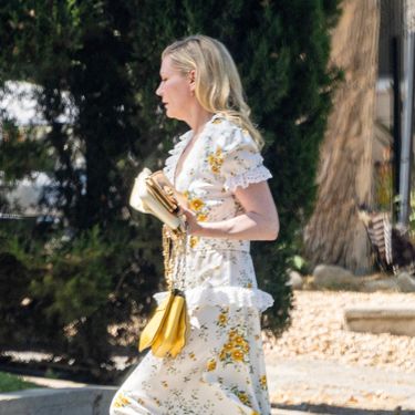 Kirsten Dunst u haljini brenda Rodarte na vjenčanju stilistice Liat Baruch