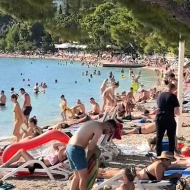 Plaža u Makarskoj