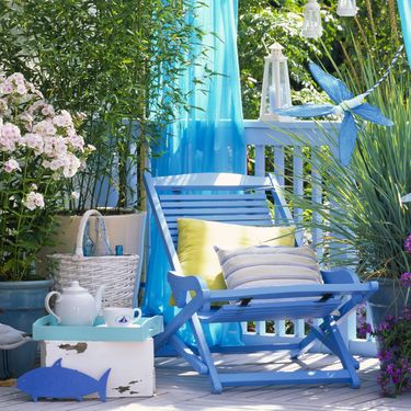 Ideje kako stvoriti morski ugođaj na balkonu - 9