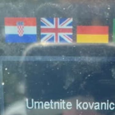 Aparat za naplatu parkinga u Rovinju