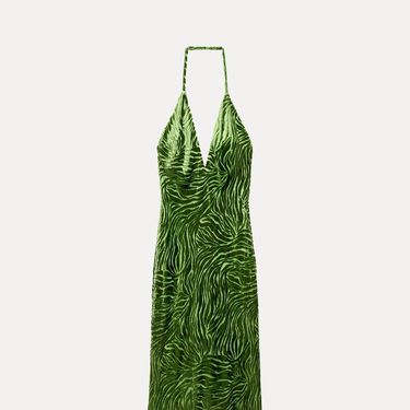 Baršunasta haljina brenda Zara