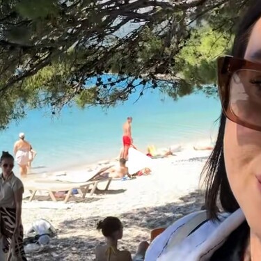 Ivana Nešić na plaži Punta rata
