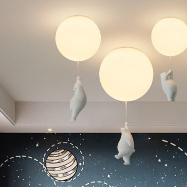 Lampa u obliku polarnog medvjedića