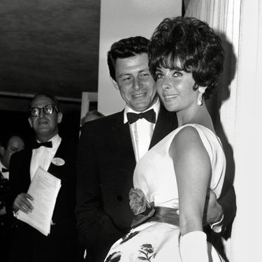 Elizabeth Taylor i Eddie Fisher na dodjeli Oscara 1961. godine