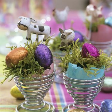 Ideje za uskrsne dekoracije s ljuskom jajeta - 10