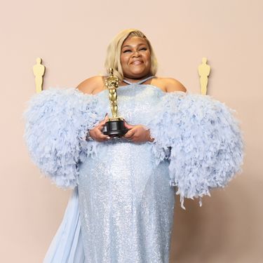 Da’Vine Joy Randolph s osvojenim Oscarom