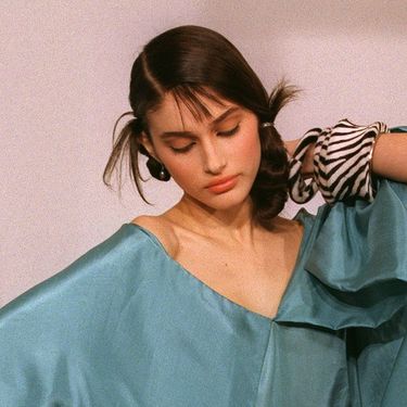 Korina Longin na reviji modne kuće Dior