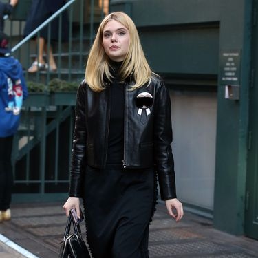 Elle Fanning u Miu Miu balerinkama