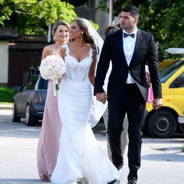 Filip Hrgović i supruga Marinela