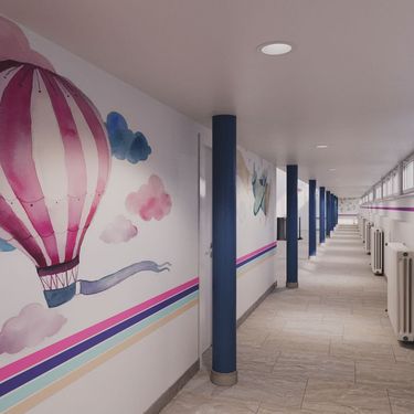 Idejni projekt uređenja zajedničkih prostorija Klinike za dječje bolesti