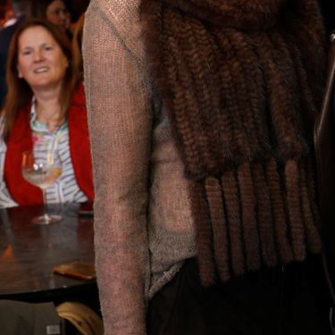 Ana Gruica Uglešić u prozirnoj vesti na Festivalu grintanja u Splitu - 2