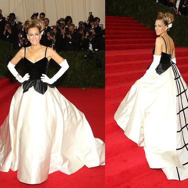 Sarah Jessica Parker u Oscar de la Renta toaleti
