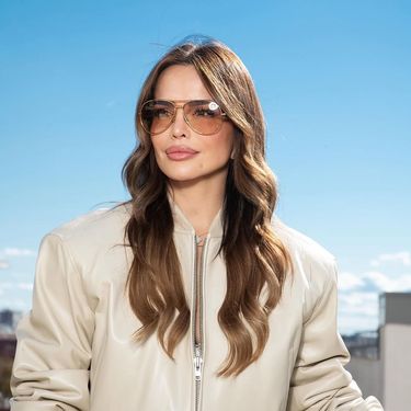 Severina u kožnatom kompletu brenda The Frankie Shop - 1