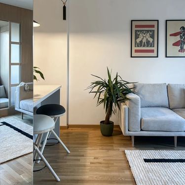 Stan od 42 kvadrata u kojem je stvoren treći prostor