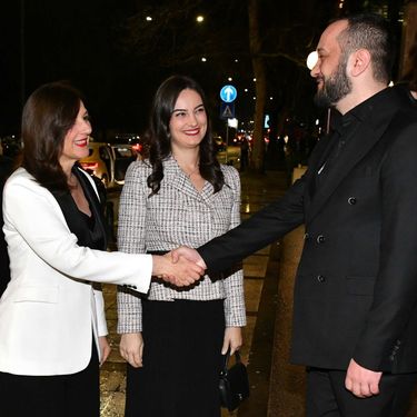 Sanja Musić Milanović na predstavi 'Princeza Ksenija od Crne Gore' u Crnogorskom narodnom pozorištu - 1