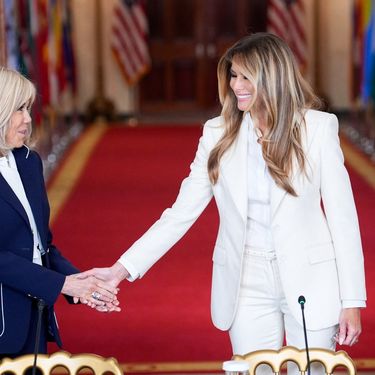 Melania Trump i Brigitte Macron na summitu Fostering the Future Together Global Coalition 2026.