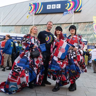 Hrvatski navijači u Liverpoolu