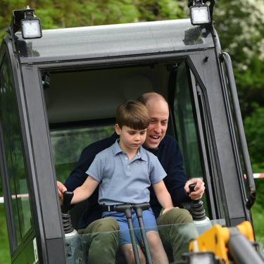 Princ Louis s izviđačima