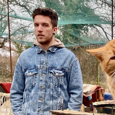 Baby Lasagna s mačkom