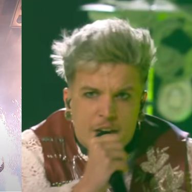 Baby Lasagna pri izvedbi pjesme ''Rim Tim Tagi Dim'' na Eurosongu 2024