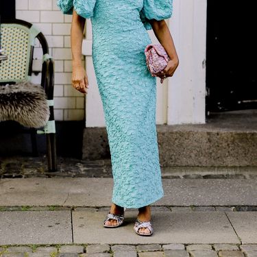 Slavna influenserica Grece Ghanem u haljini brenda Rotate na Tjednu mode u Kopenhagenu