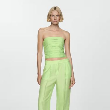 Mango top 45,99 eura, hlače 59,99 eura